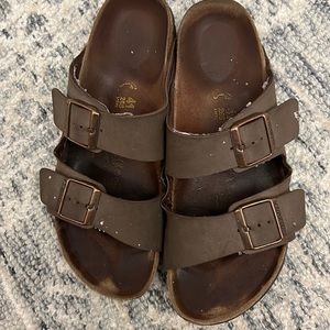 Brown Arizona Birkenstocks